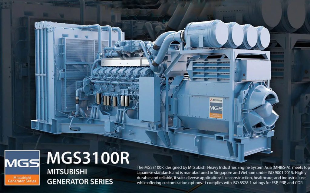 Máy phát điện Mitsubishi chính hãng